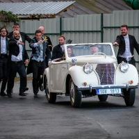 Opereta Veselá vdova DJKT Plzeň Lochotínský Amfiteátr