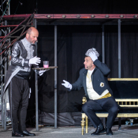 Opereta Veselá vdova DJKT Plzeň Lochotínský Amfiteátr