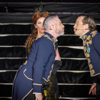 Opereta Veselá vdova DJKT Plzeň Lochotínský Amfiteátr