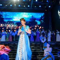 Opereta Veselá vdova DJKT Plzeň Lochotínský Amfiteátr