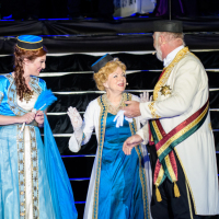 Opereta Veselá vdova DJKT Plzeň Lochotínský Amfiteátr