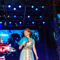 Opereta Veselá vdova DJKT Plzeň Lochotínský Amfiteátr