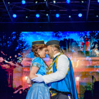 Opereta Veselá vdova DJKT Plzeň Lochotínský Amfiteátr