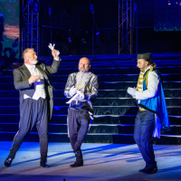 Opereta Veselá vdova DJKT Plzeň Lochotínský Amfiteátr