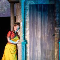 Opereta Veselá vdova DJKT Plzeň Lochotínský Amfiteátr