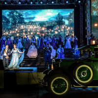 Opereta Veselá vdova DJKT Plzeň Lochotínský Amfiteátr
