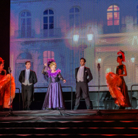 Opereta Veselá vdova DJKT Plzeň Lochotínský Amfiteátr