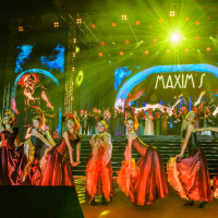Opereta Veselá vdova DJKT Plzeň Lochotínský Amfiteátr