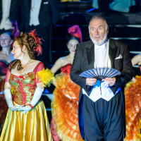 Opereta Veselá vdova DJKT Plzeň Lochotínský Amfiteátr